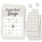Big Dot of Happiness Champagne Elegantly Simple - Find the Guest Bingo Cards and Markers - Wedding &#x26; Bridal Shower Bingo Game  Set of 18